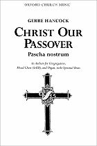 Christ Our Passover SATB choral sheet music cover